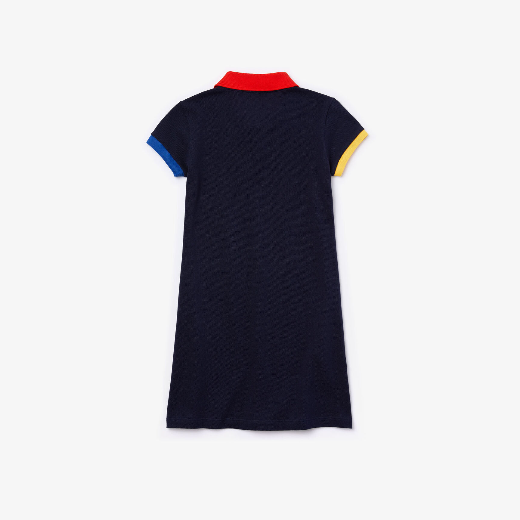 Girl&rsquo;s Polo-Style Contrast Cotton Dress