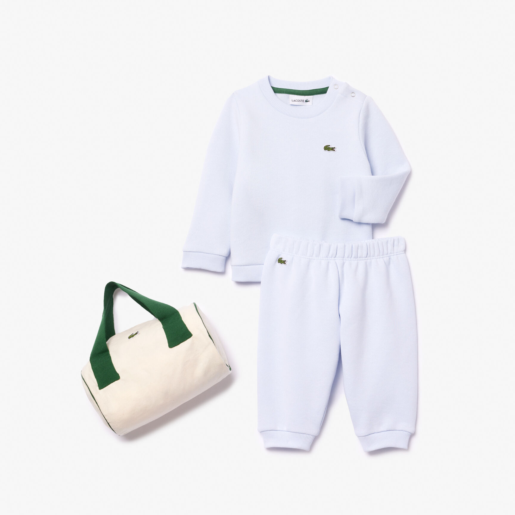 Baby Tracksuit Baby Lacoste Organic Cotton Jogger Set - 4J5287-00-J2G