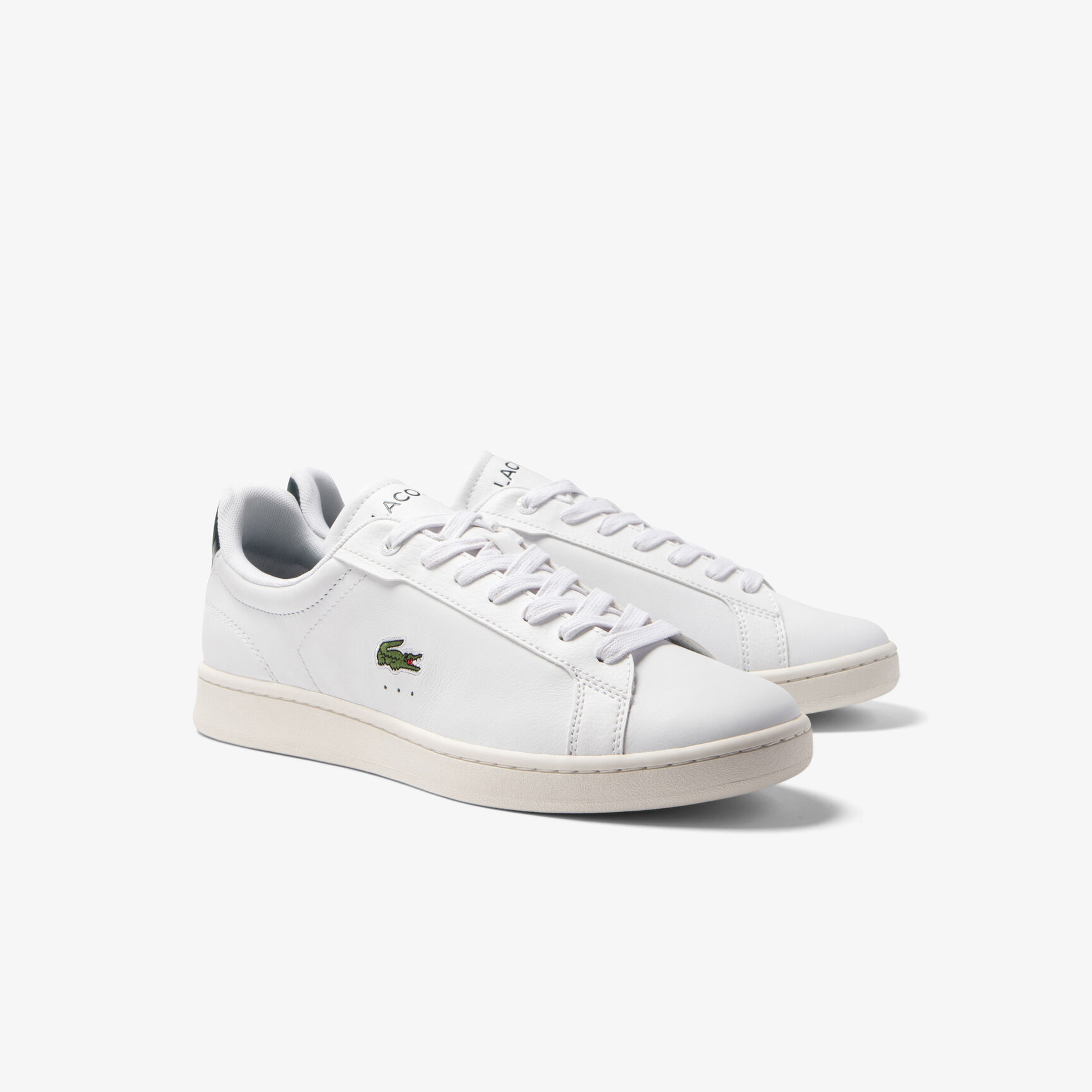Men's Lacoste Carnaby Pro Leather Premium Trainers - 45SMA0112-1R5