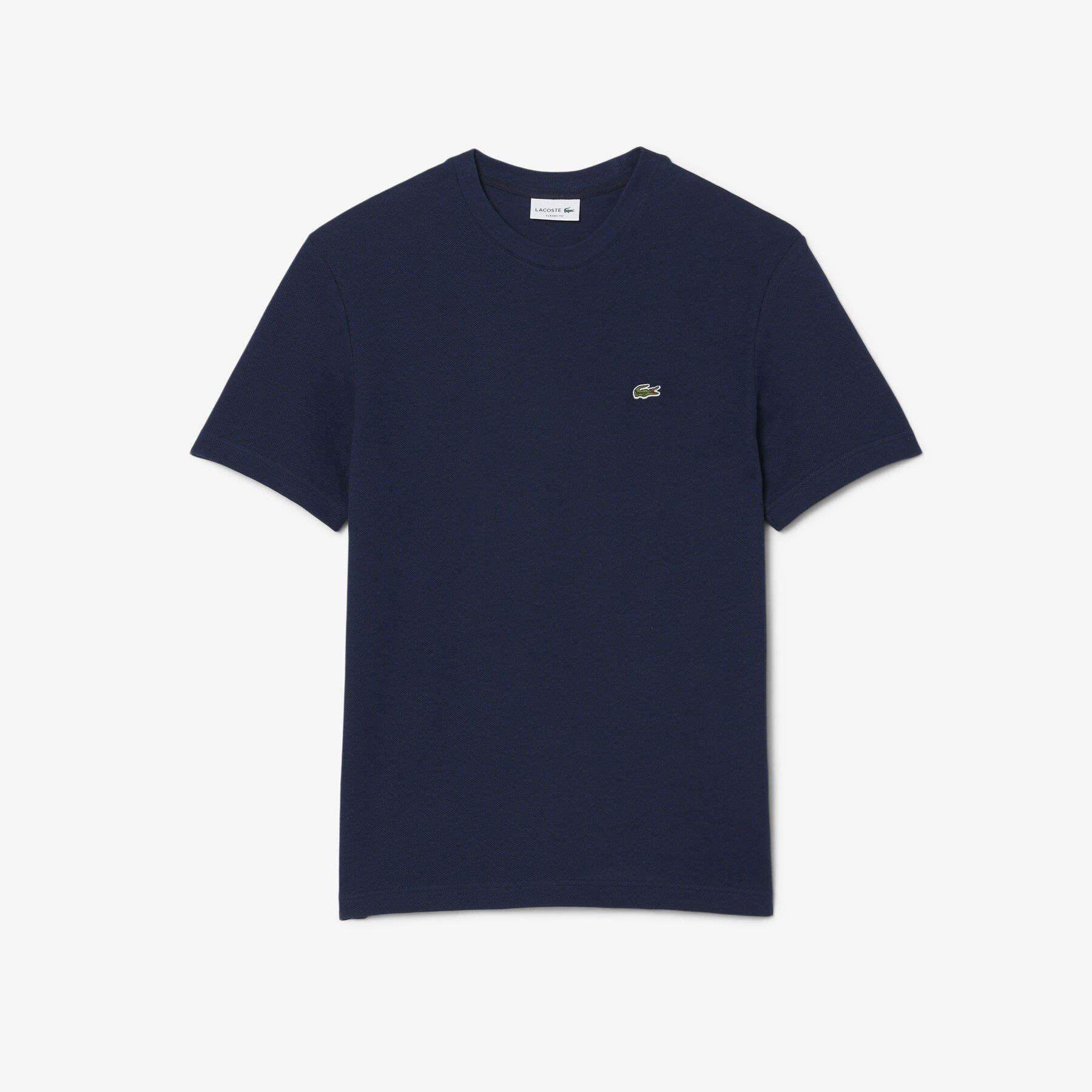 Heavy Cotton and Linen Pique T-shirt lacoste heavy cotton and linen pique t shirt