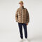 unisex lacoste water repellent reversible jacket