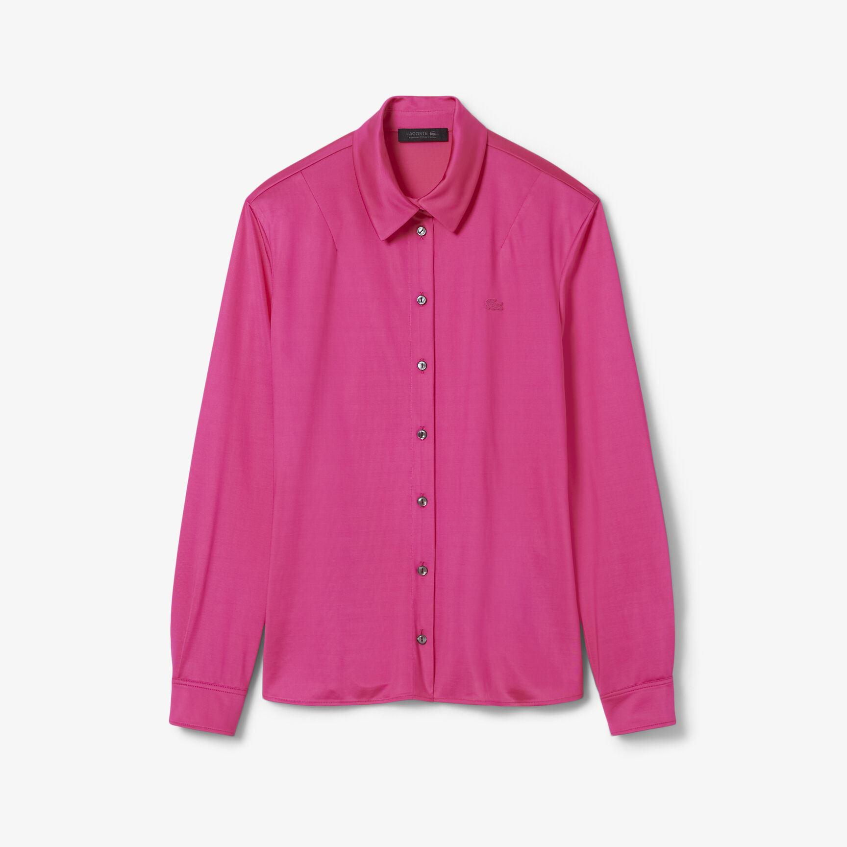 Runway Satin Slim Fit Shirt - CF3641-00-5BI