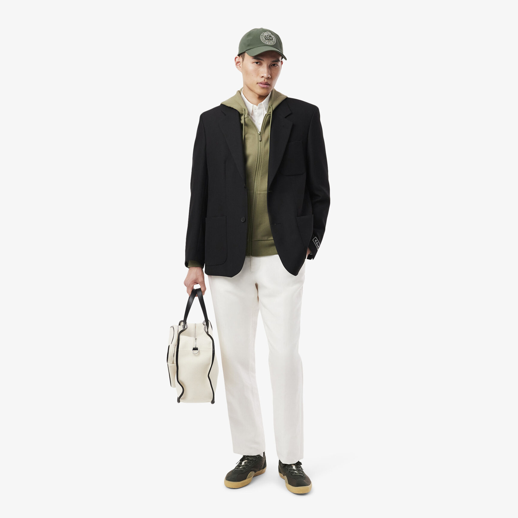 Classic Fit Zipped Fleece Sweatshirt - SH9809-00-BMY