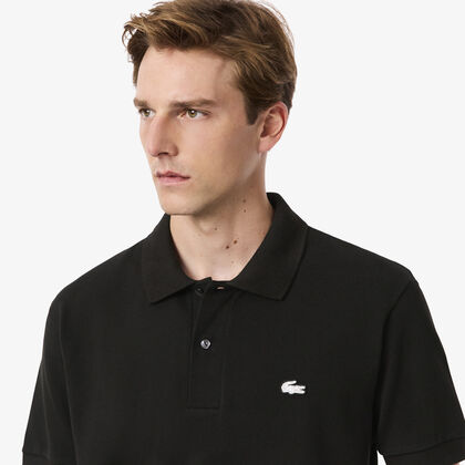 Classic Fit Diamante Crocodile Pique Polo Shirt