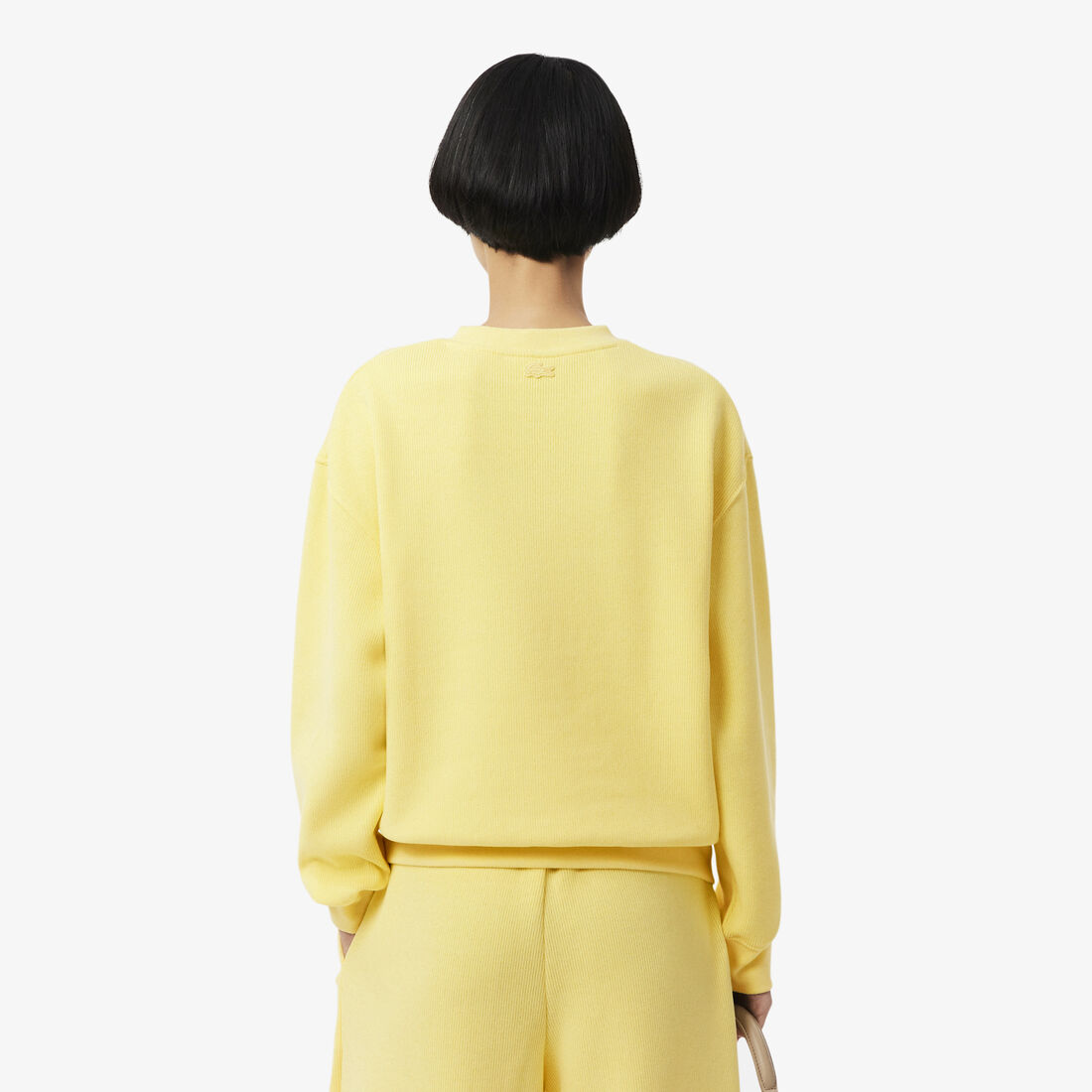 قميص رياضي واسع من قماش إنترلوك Oversized Interlock Sweatshirt - SF1482-00-864