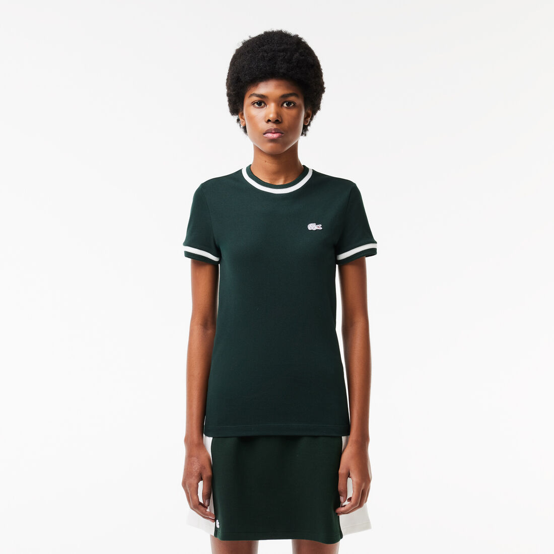 French Made Stretch Piqu� T-shirt - TF7221-00-TE2