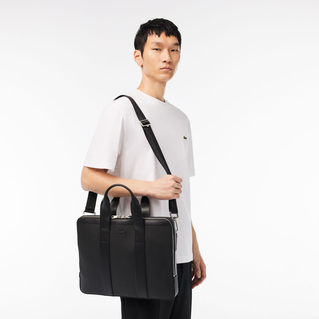 Men's Chantaco Pique Leather Extra Slim Computer Bag Men's Chantaco Pique Leather Extra Slim Computer Bag - NH3782CE-000