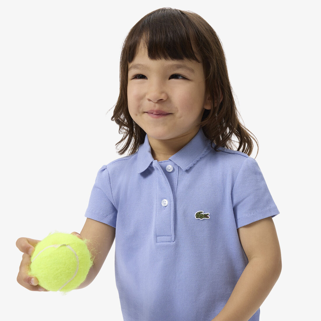 Scalloped Collar Pique Polo Shirt Scalloped Collar Pique Polo Shirt - PJ0968-00-5QD