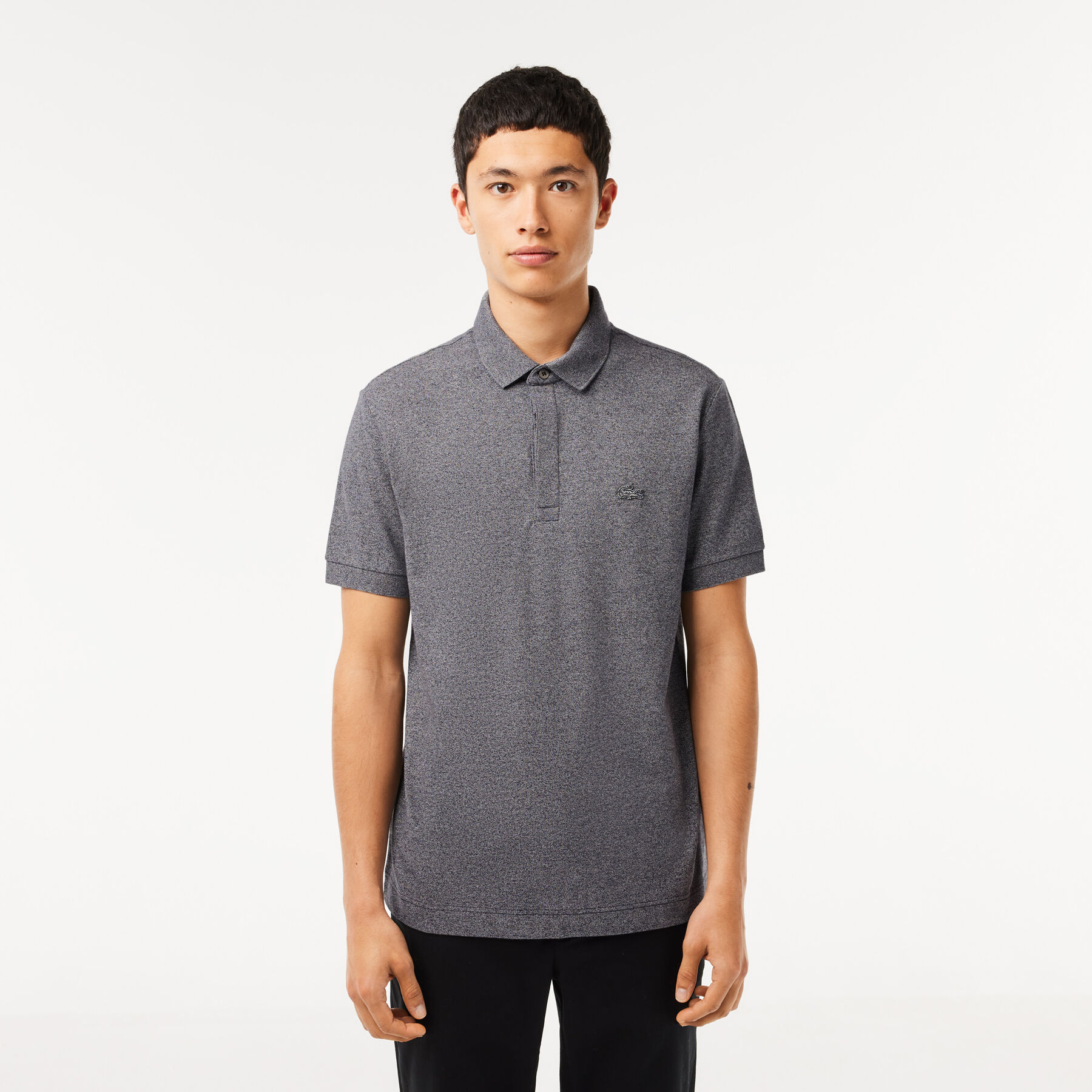 قميص بولو باريس مطاطي بقصة عادية Smart Paris Polo Shirt Stretch Cotton - PH5522-00-E8G