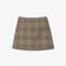 Water-Repellent Short Plaid Skirt - JF5607-00-AIM