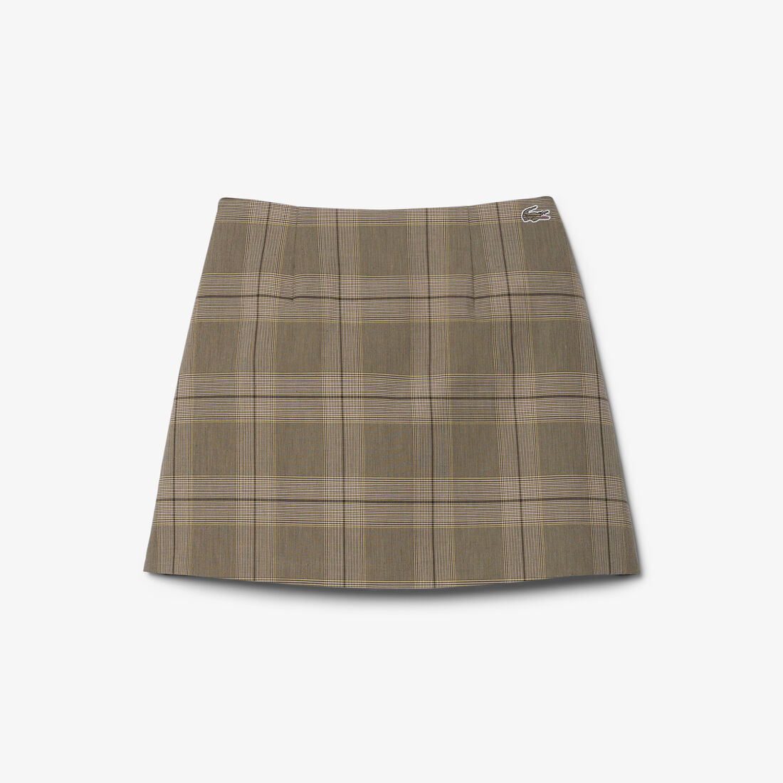 تنورة قصيرة منقوشة مقاومة للماء Water-Repellent Short Plaid Skirt - JF5607-00-AIM