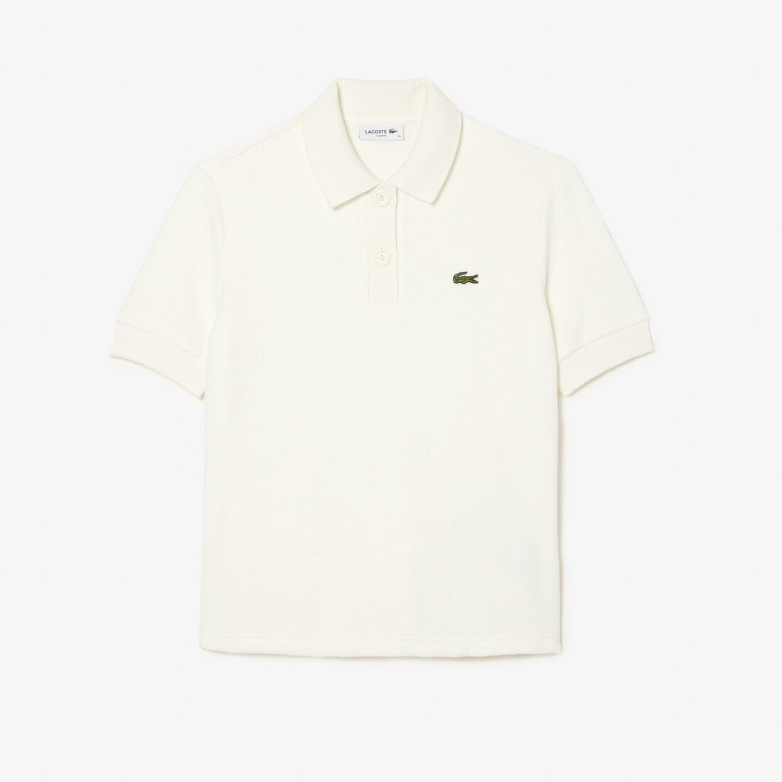 تيشيرت بولو لاكوست قطن تيري عضوي للنساء Women’s Lacoste Organic Cotton Terry Polo Shirt - DF6562-00-70V