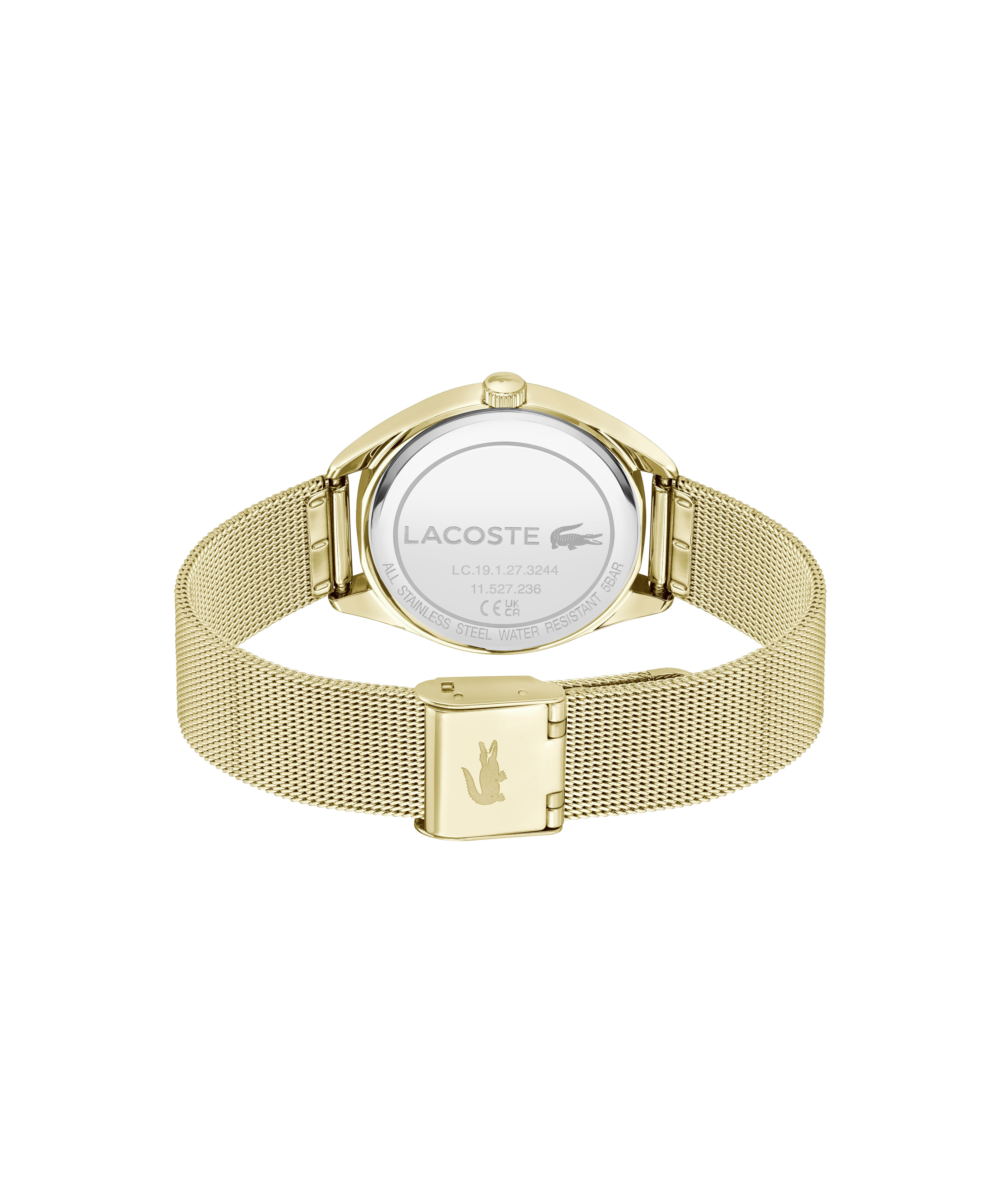 Thin Gold-plated Steel Women's Watch