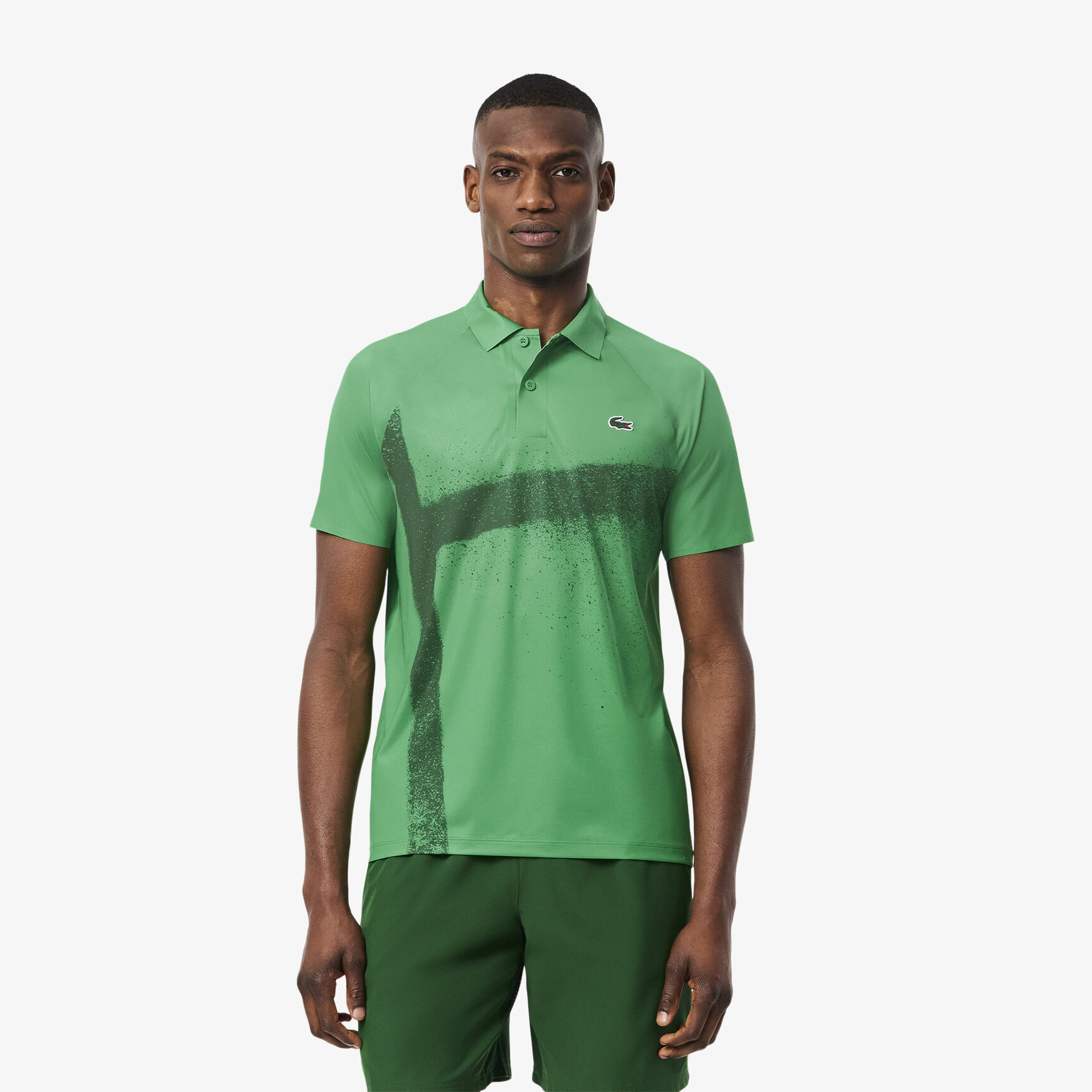 Lacoste Tennis x Novak Djokovic On Court Polo Shirt - DH8959-00-SIW