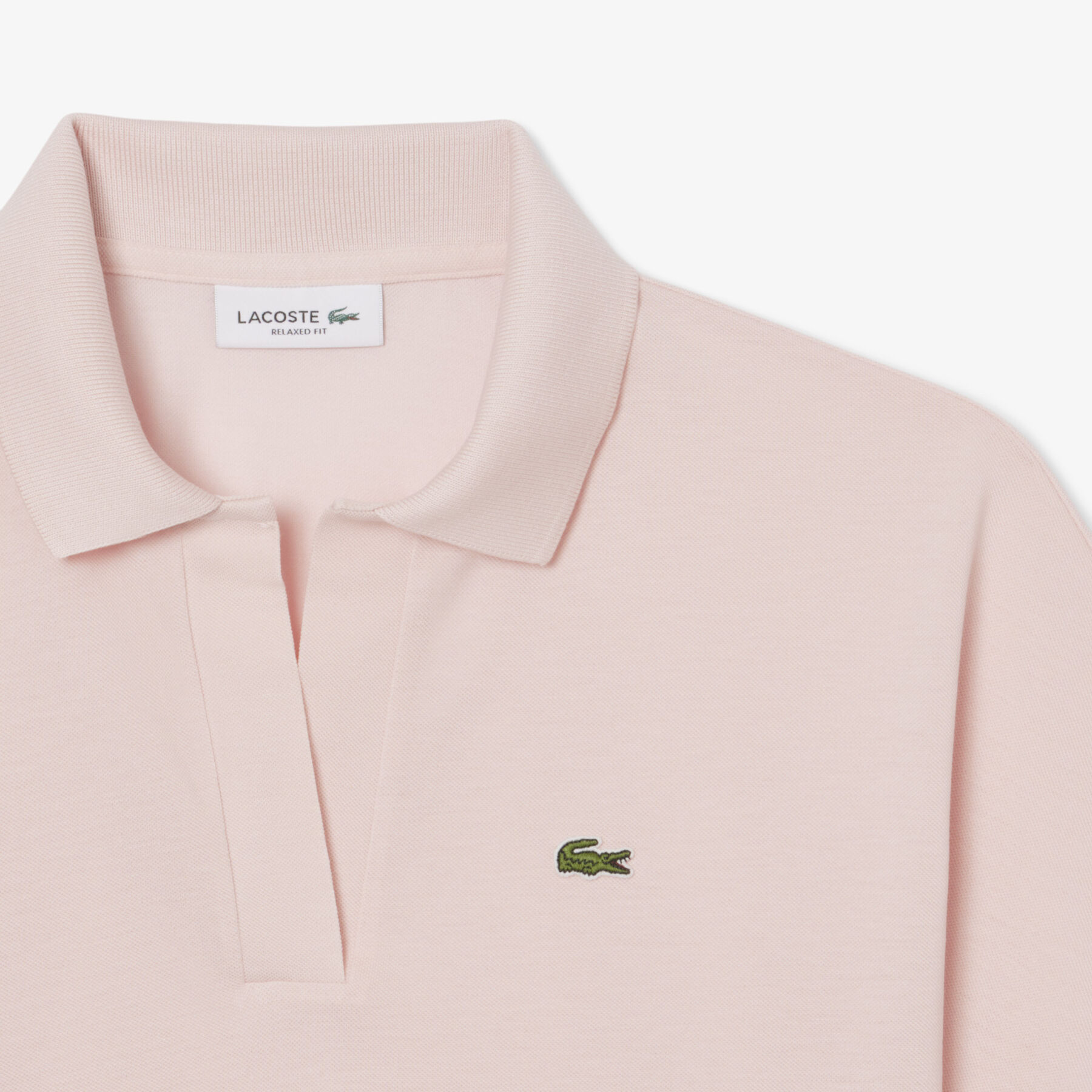 قميص بولو فضفاض بقصة مريحة Relaxed Fit Fluid Pique Polo Shirt - PF1123-00-ADY