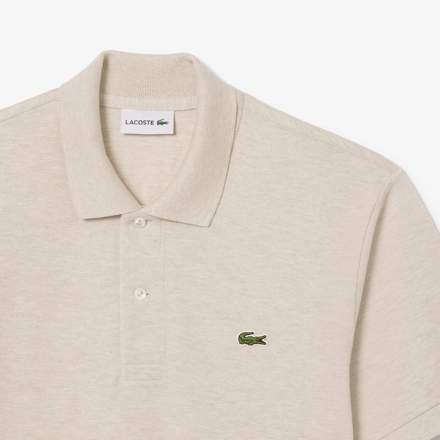 Classic Fit L.12.12 Marl Polo Shirt - L1264-00-I18