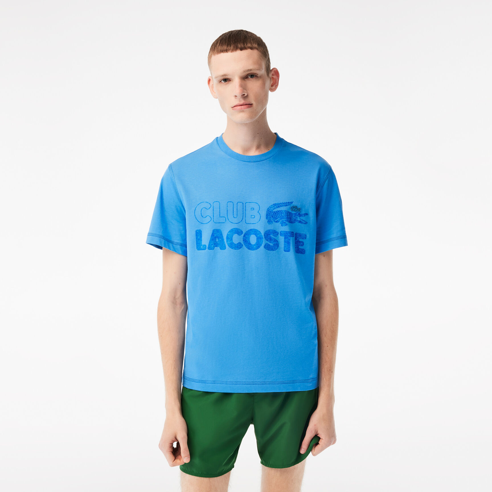 Men's Lacoste Vintage Print Organic Cotton T-shirt Men's Lacoste Vintage Print Organic Cotton T-shirt