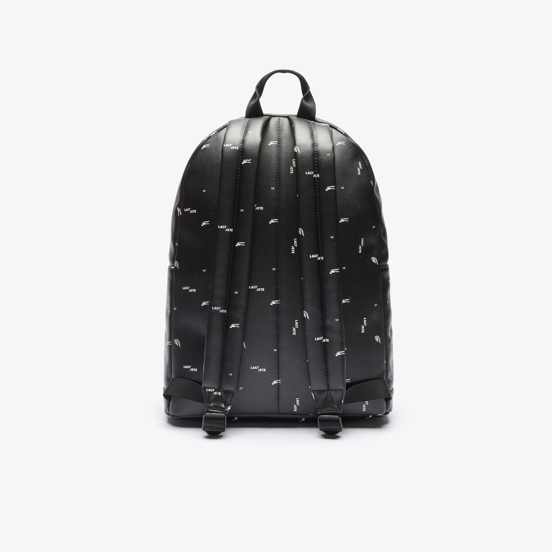 Men's LCST Printed Coated Canvas Backpack lacoste men s lcst printed coated canvas backpack