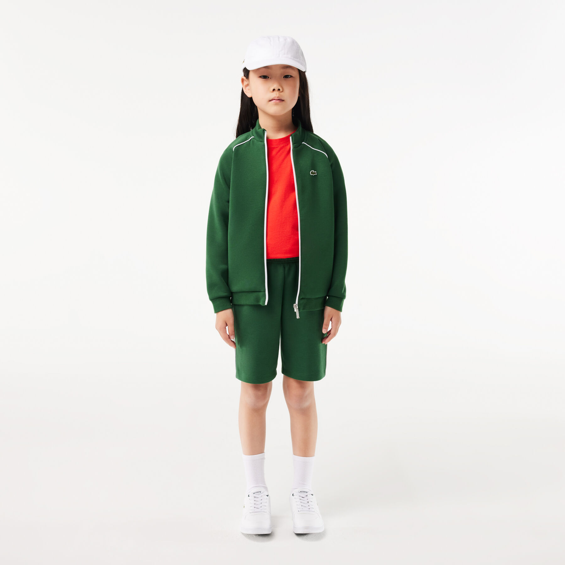 Kids' Solid gabardine cap lacoste kids solid gabardine cap