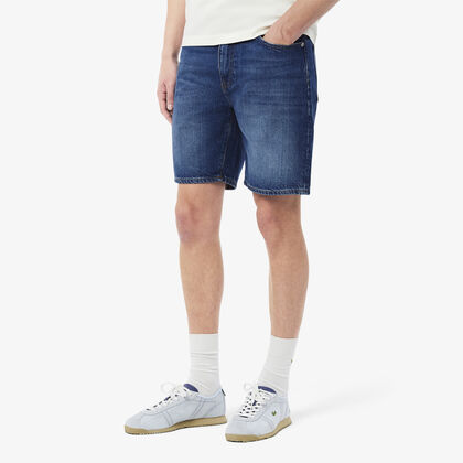 شورت برمودا جينز بقصّة مستقيمة