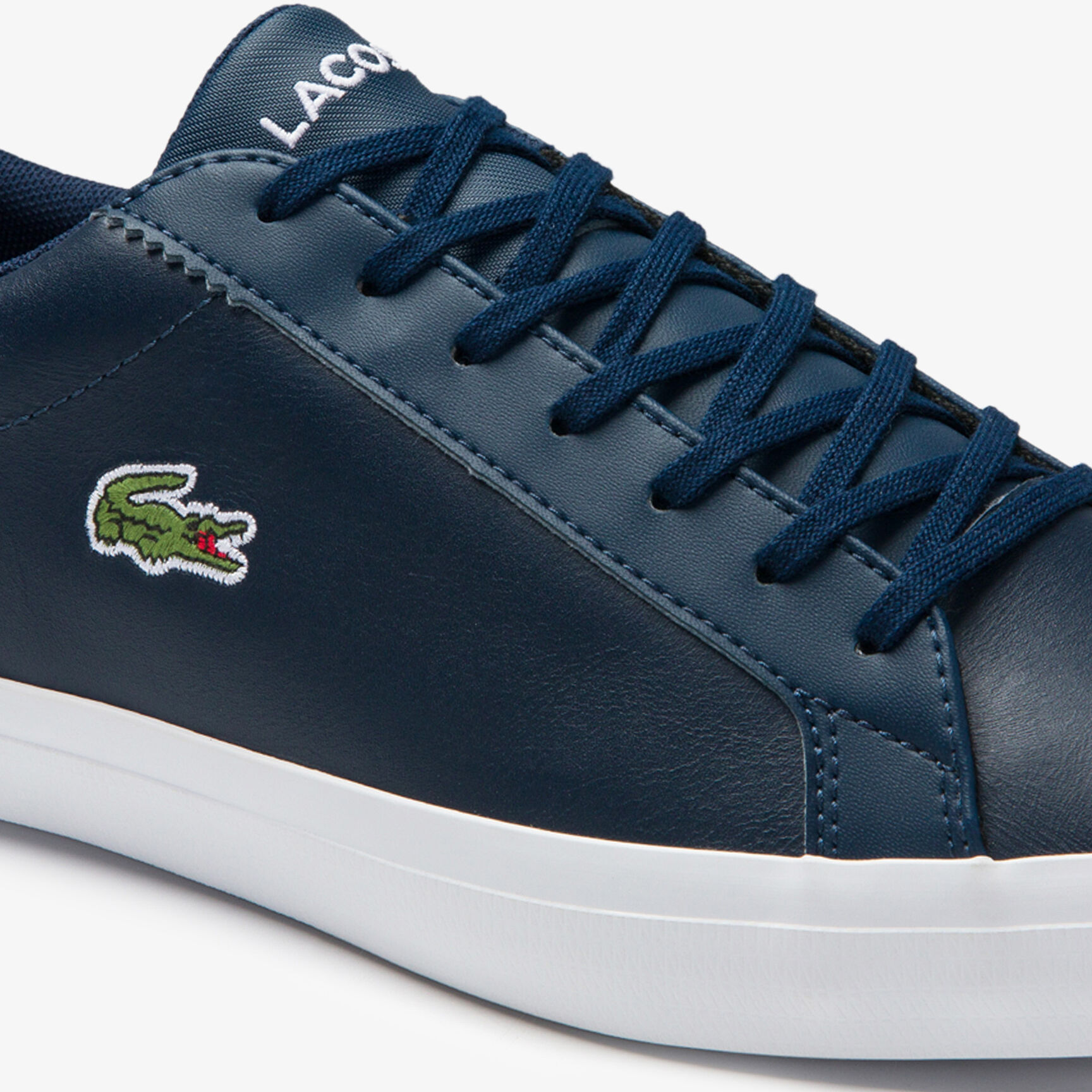 Men's Lerond Textured Leather and Synthetic Trainers