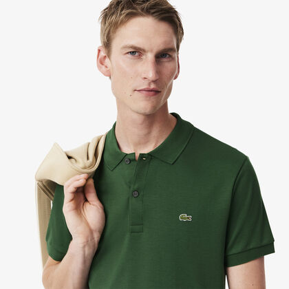 قميص بولو قطني بيما بقصّة عادية