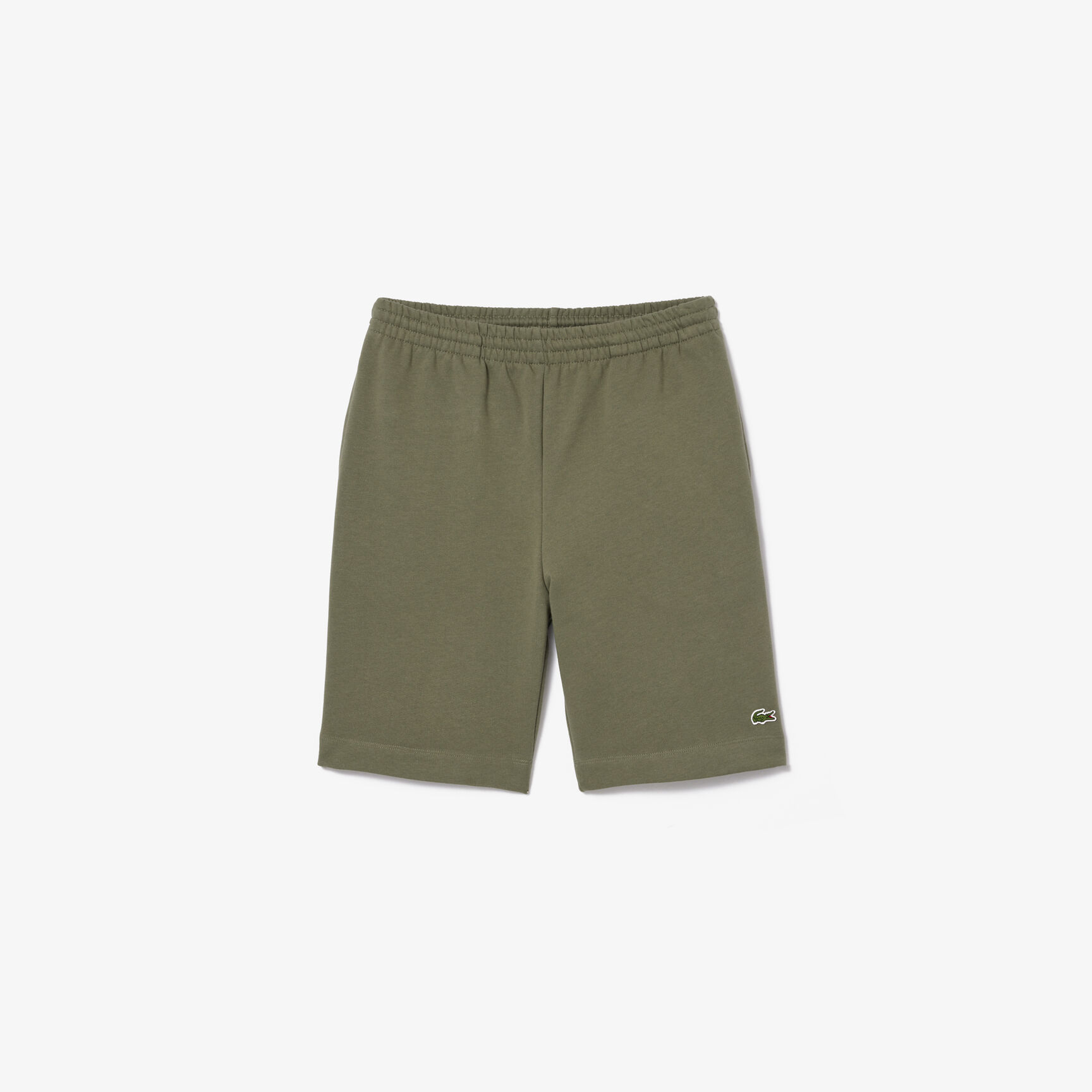 Regular Fit Fleece Shorts Men's Lacoste Organic Brushed Cotton Fleece Jogger Shorts - GH9627-00-316