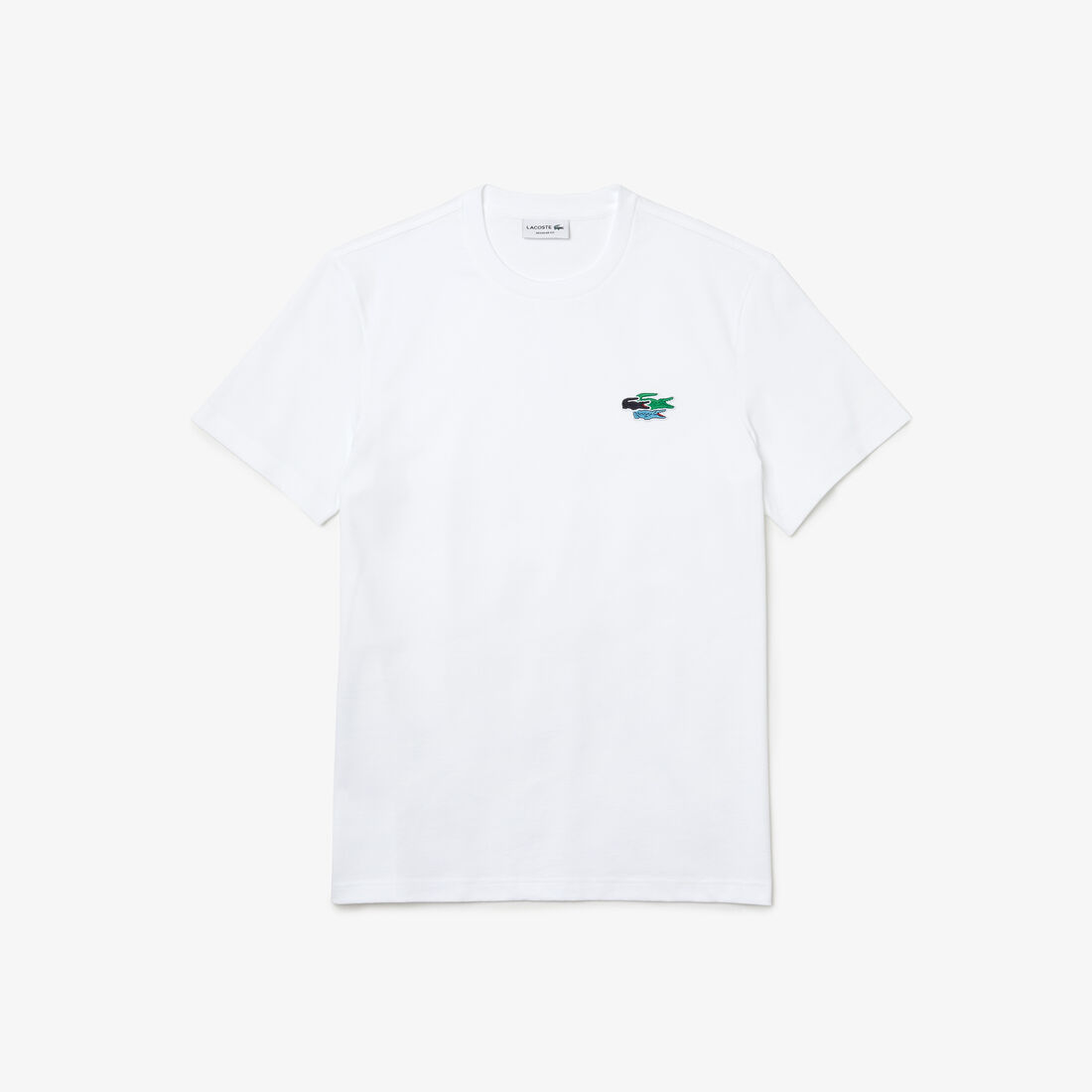 تيشيرت رجالي من القطن العضوي بياقة مستديرة ملونة تيشيرت رجالي من القطن العضوي بياقة مستديرة ملونة