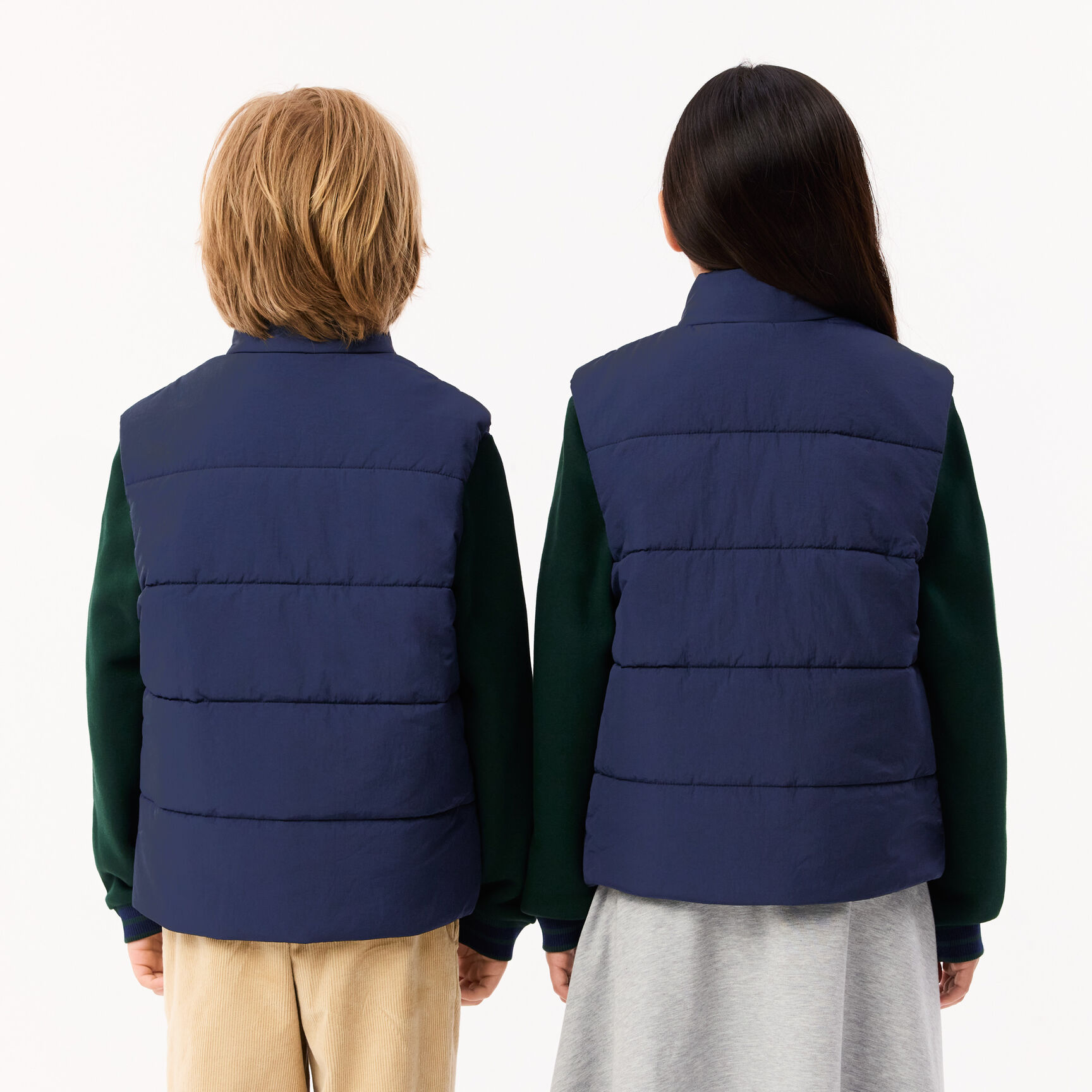 جاكيت فيست لاكوست تفتا للأطفال Kids' Lacoste Taffeta Vest Jacket - BJ3521-00-166