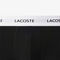 lacoste 3 pack stretch cotton trunks