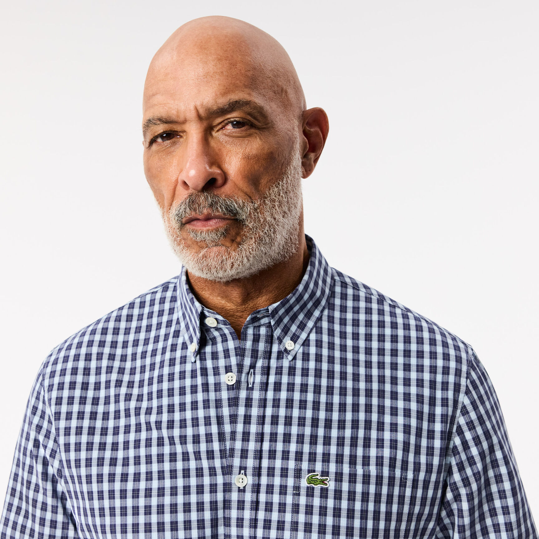 قميص بوبلين مربع Checked Poplin Shirt - CH6981-00-QRN