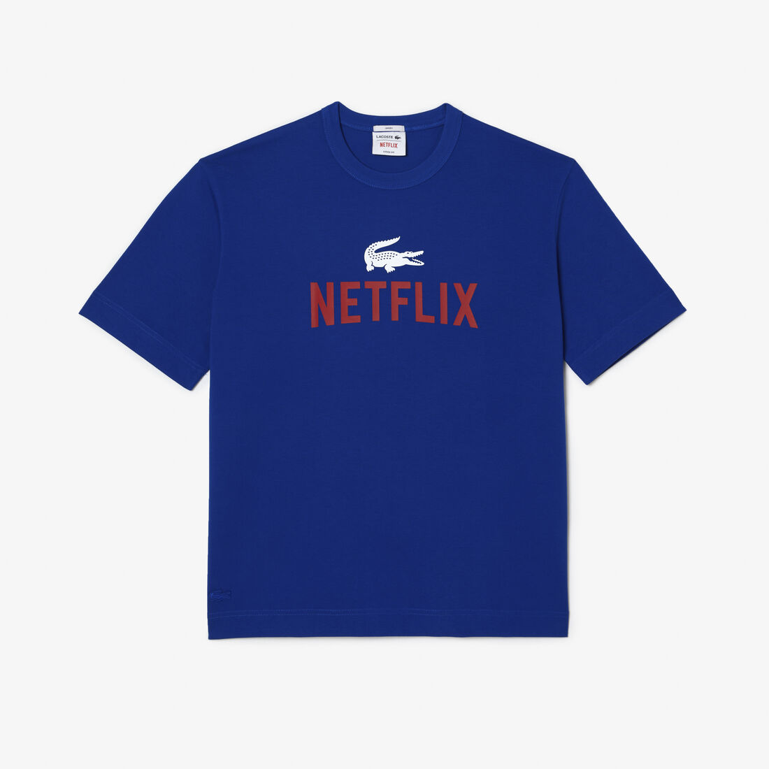 Unisex Lacoste x Netflix Loose Fit Organic Cotton T-shirt Unisex Lacoste x Netflix Loose Fit Organic Cotton T-shirt