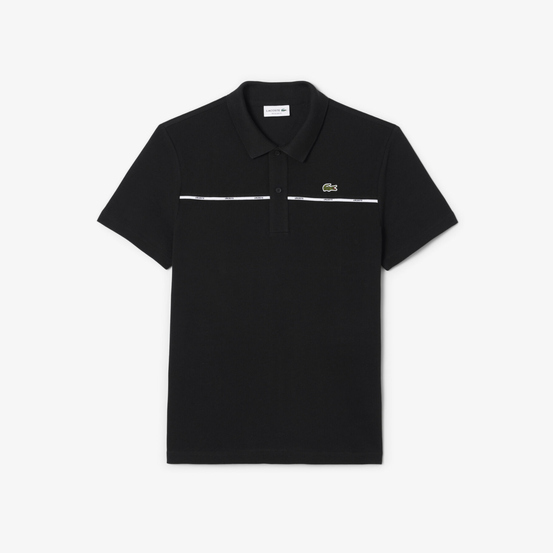 lacoste regular fit logo trim l 12 12 polo shirt