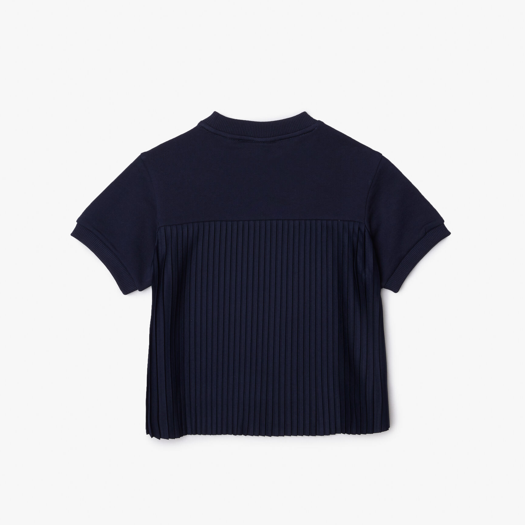 تيشيرت للاكوست صوف قطني بطيات في الخلف للبنات تيشيرت للاكوست صوف قطني بطيات في الخلف للبنات