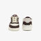 حذاء رياضي رجالي من الجلد بتصميم مشبك على شكل حرف T Men's T-Clip Set Leather Sneakers - 51SMA0100-2G3