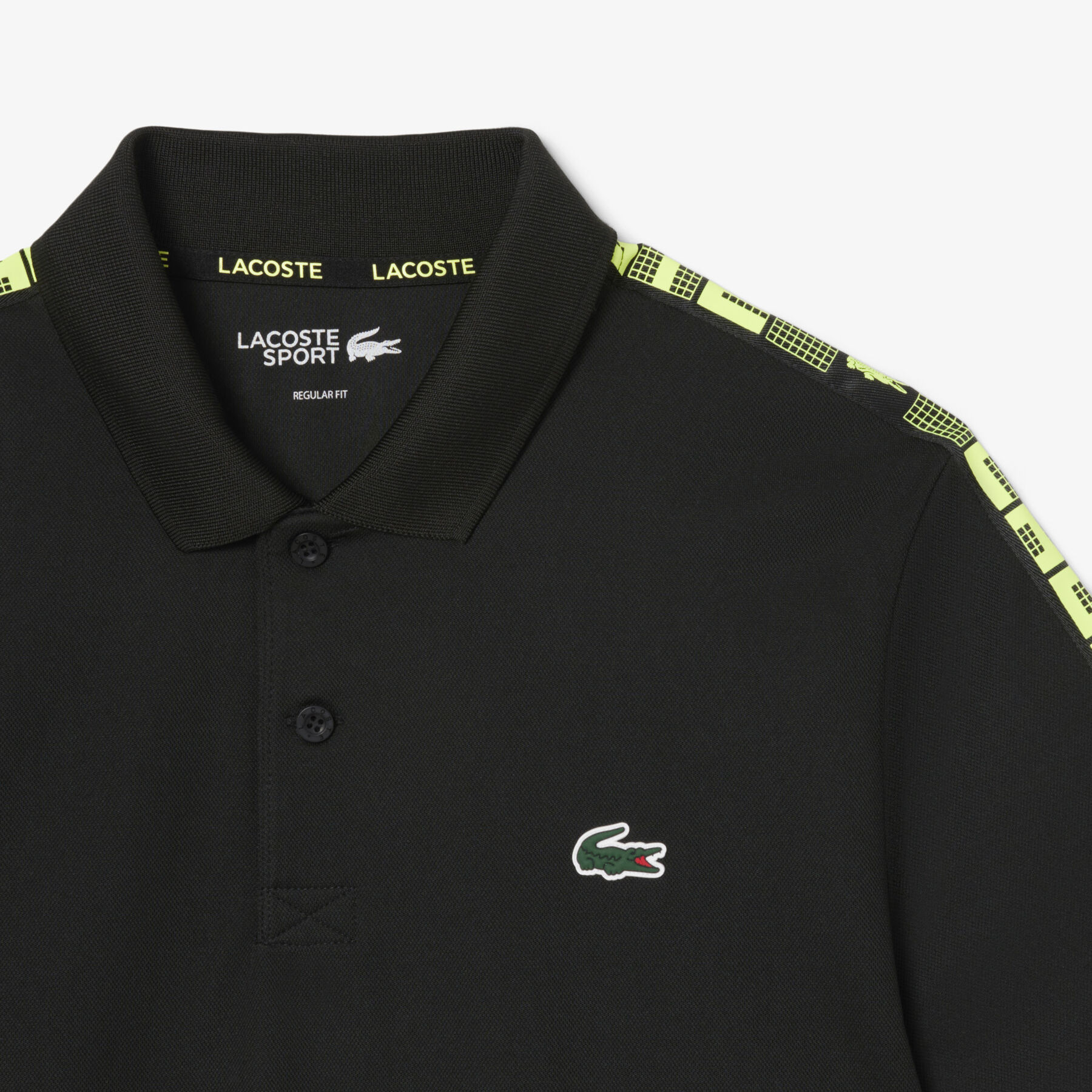 Ultra Dry Branded Stripe Tennis Polo Shirt - DH4759-00-031