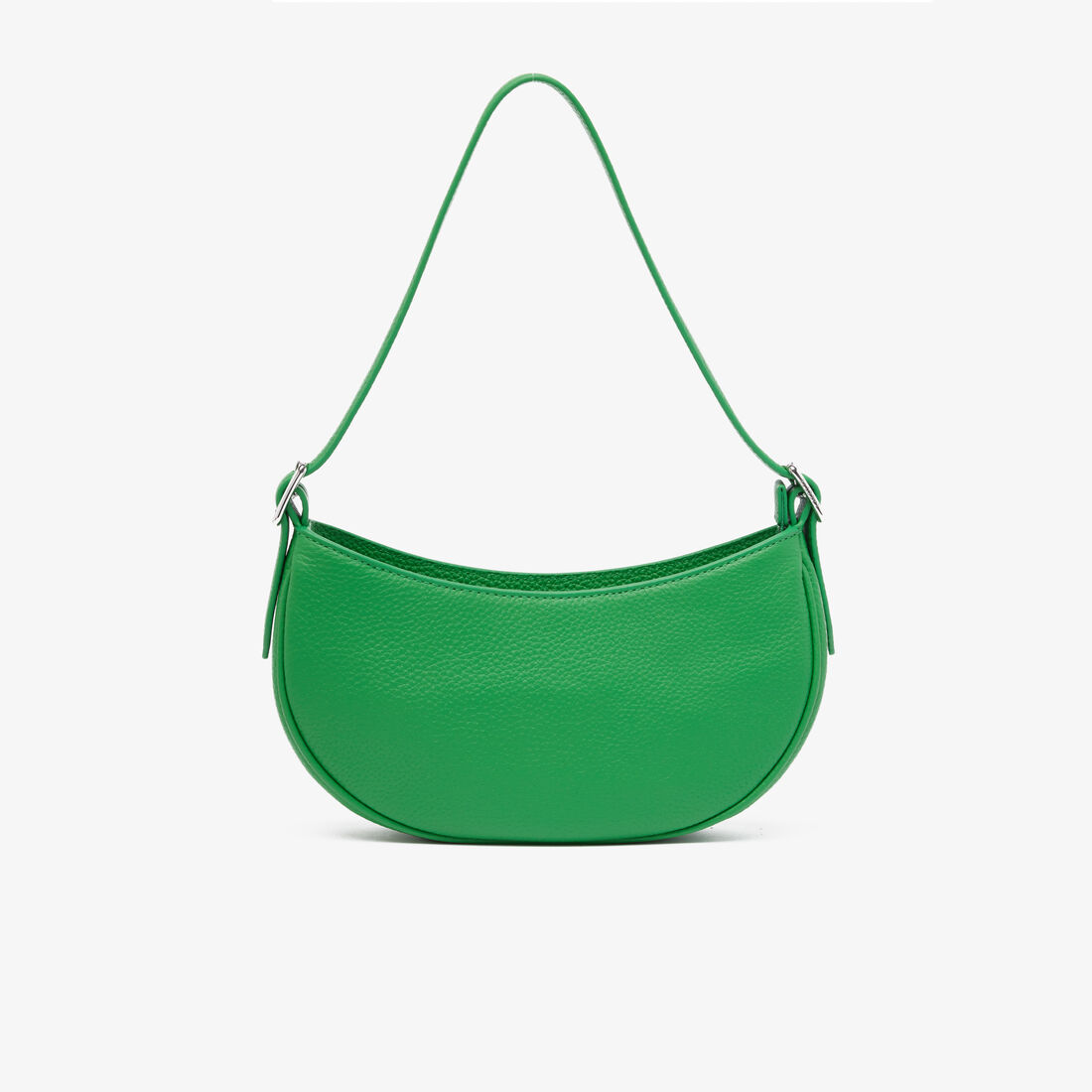 Women's Lacoste Top Grain Leather Halfmoon Bag  - NF4161GZ-M39