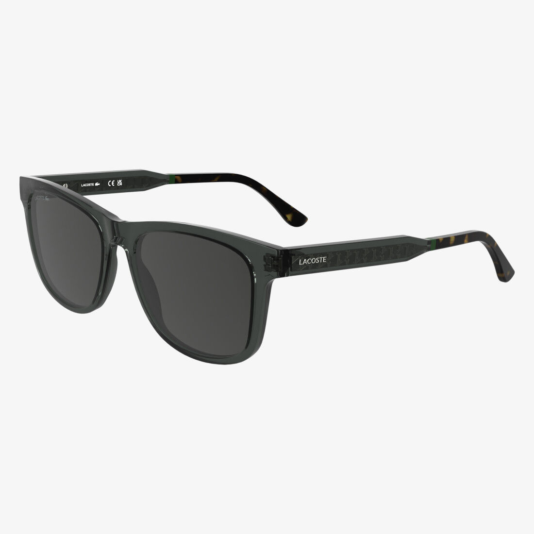 نظارات لاكوست الرجالية المستطيلة المحقونة بيولوجيًا Lacoste Sunglasses - L6060S-035