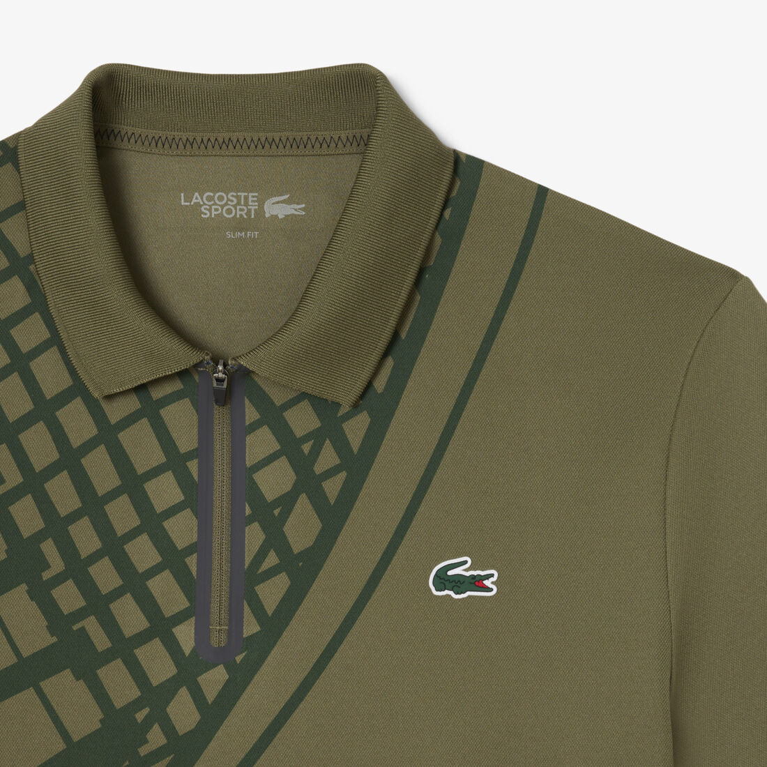 Ultra Dry Printed Slim Fit Tennis Polo Shirt Ultra Dry Printed Slim Fit Tennis Polo Shirt - DH4756-00-E9F