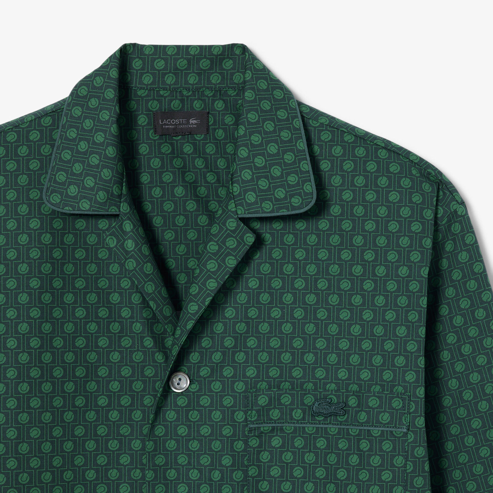 Runway Print Pajama Shirt - CH6892-00-77I