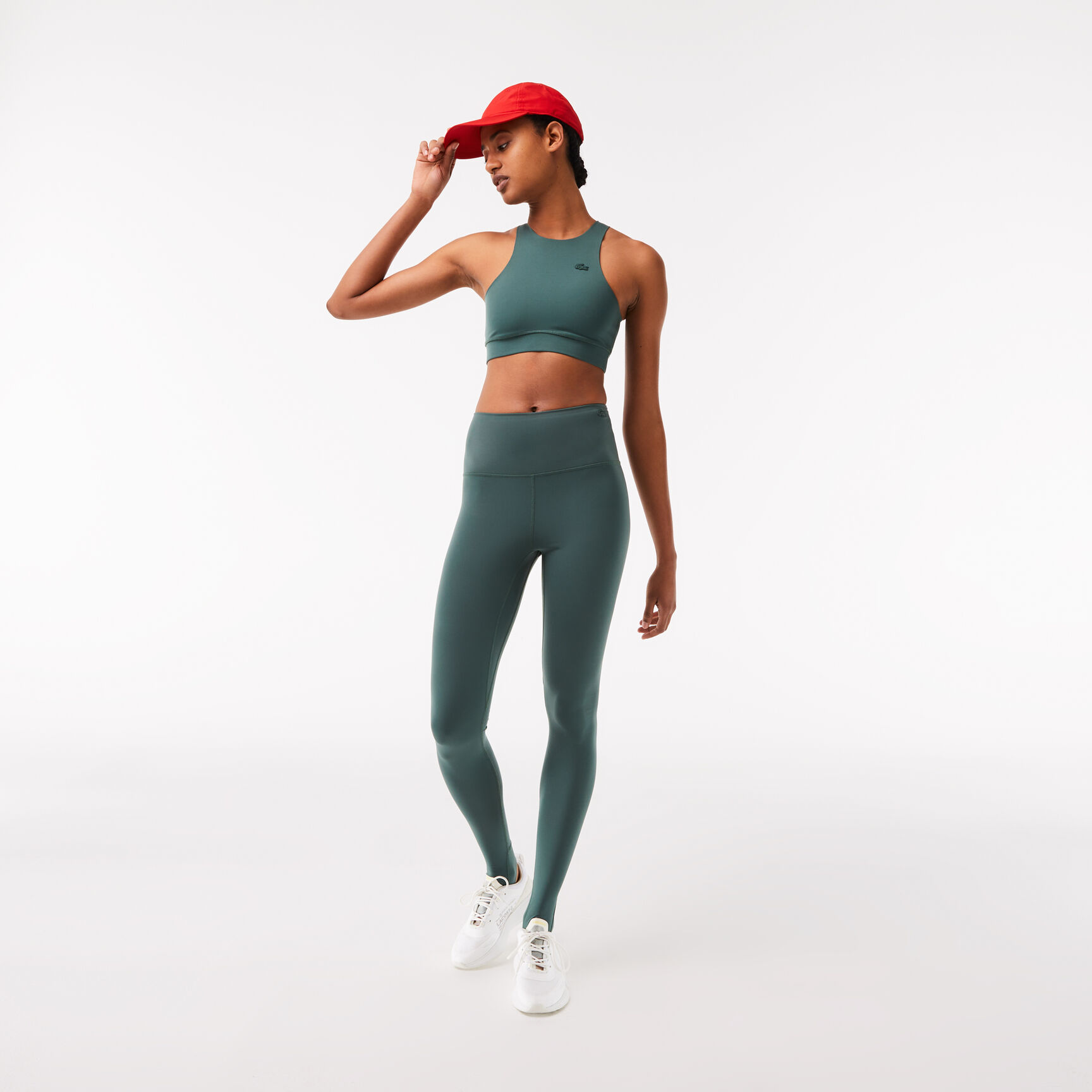 Women's Lacoste Collapsible Stirrup Leggings - XF0266-00-5HX