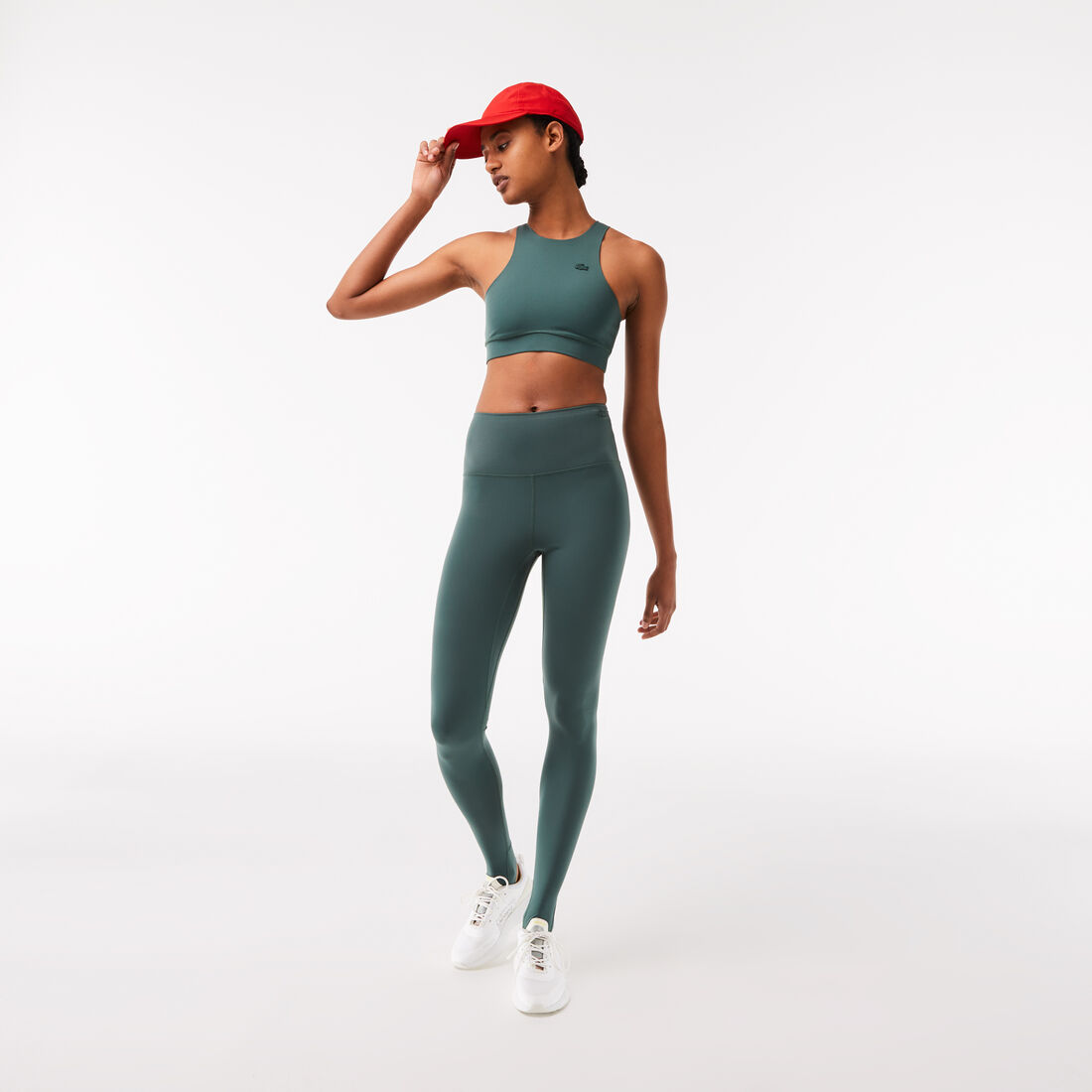 Women's Lacoste Collapsible Stirrup Leggings Women's Lacoste Collapsible Stirrup Leggings - XF0266-00-5HX