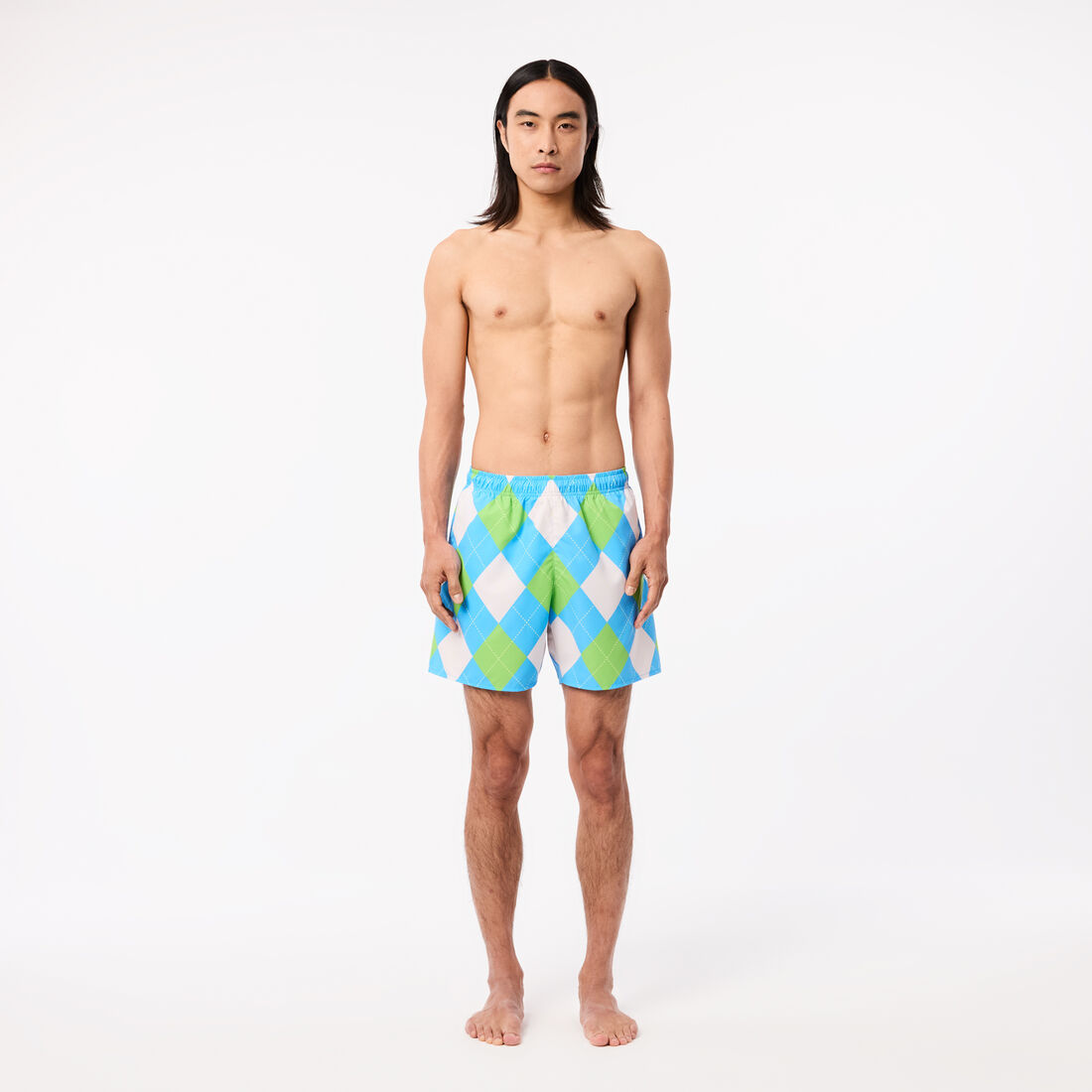 Printed Swim Trunks - MH2961-00-IBS