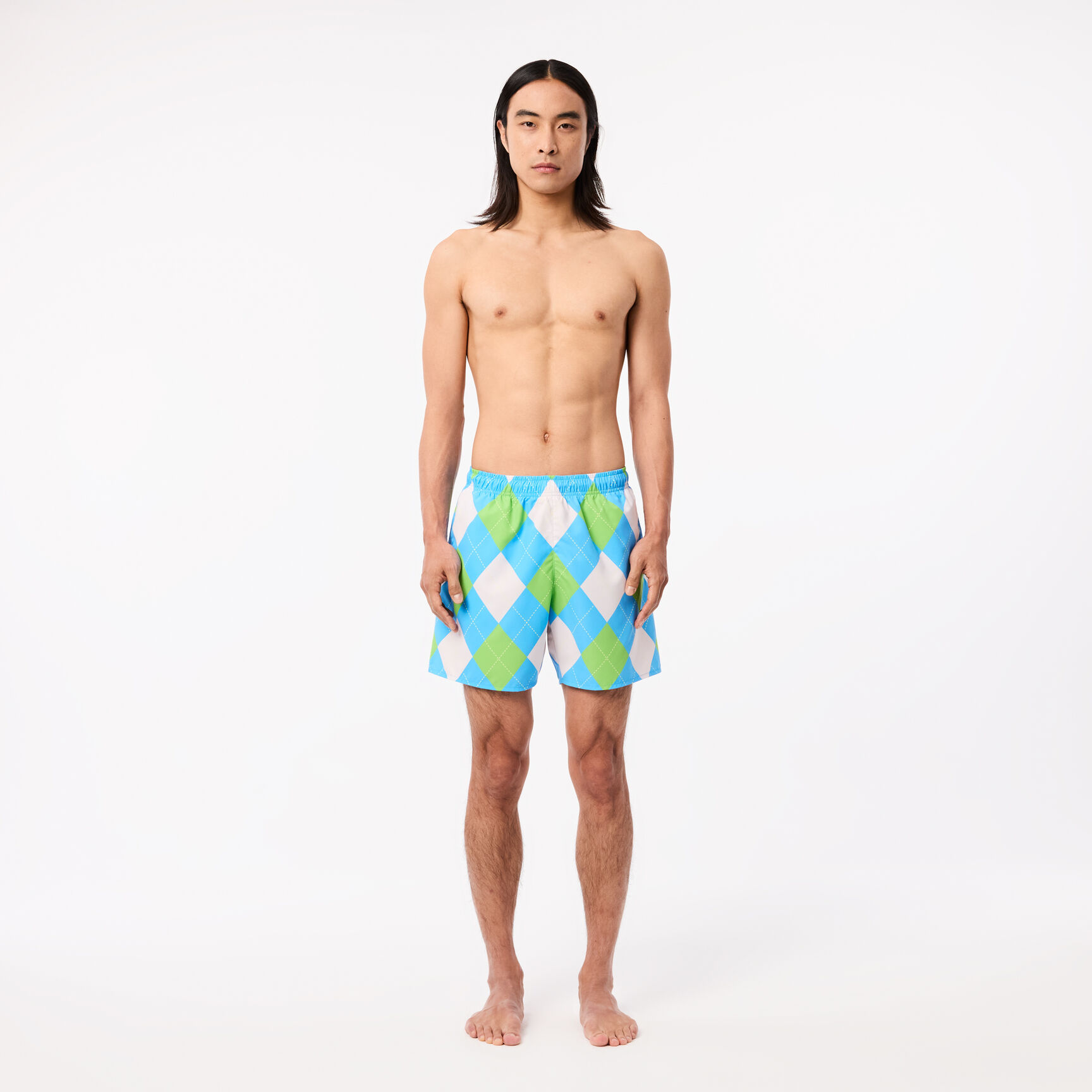 Printed Swim Trunks - MH2961-00-IBS