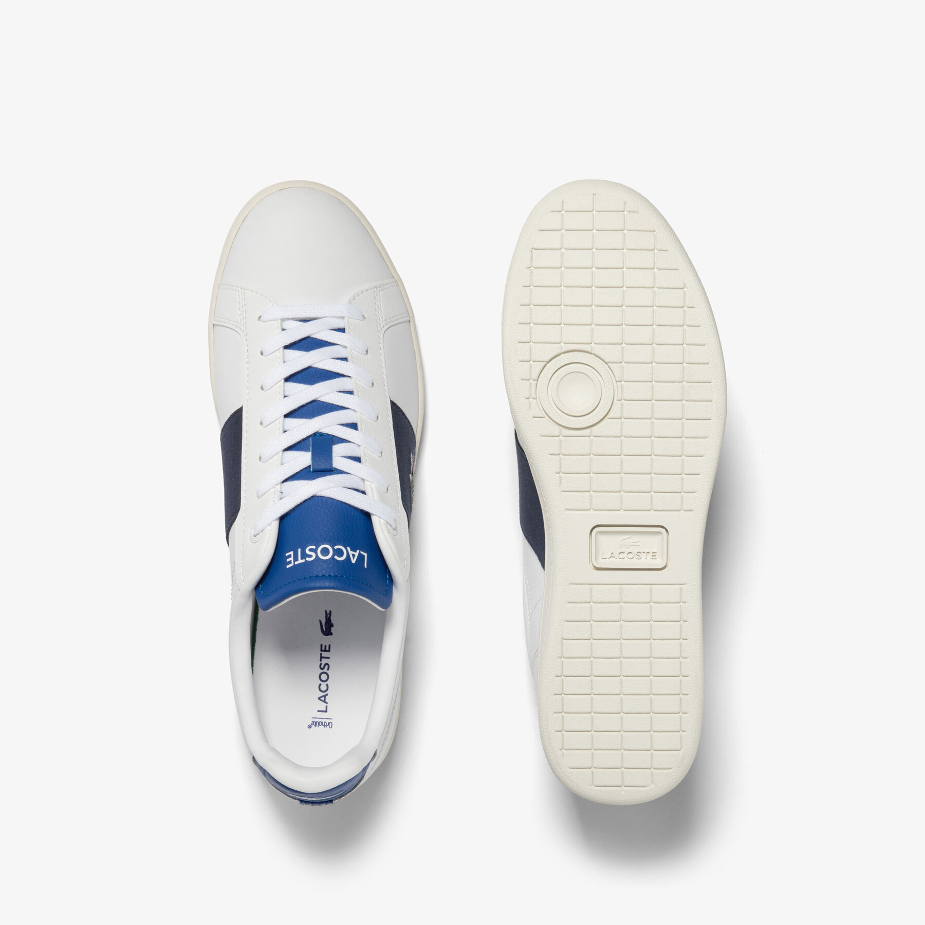 men s lacoste carnaby pro leather cigar bar trainers