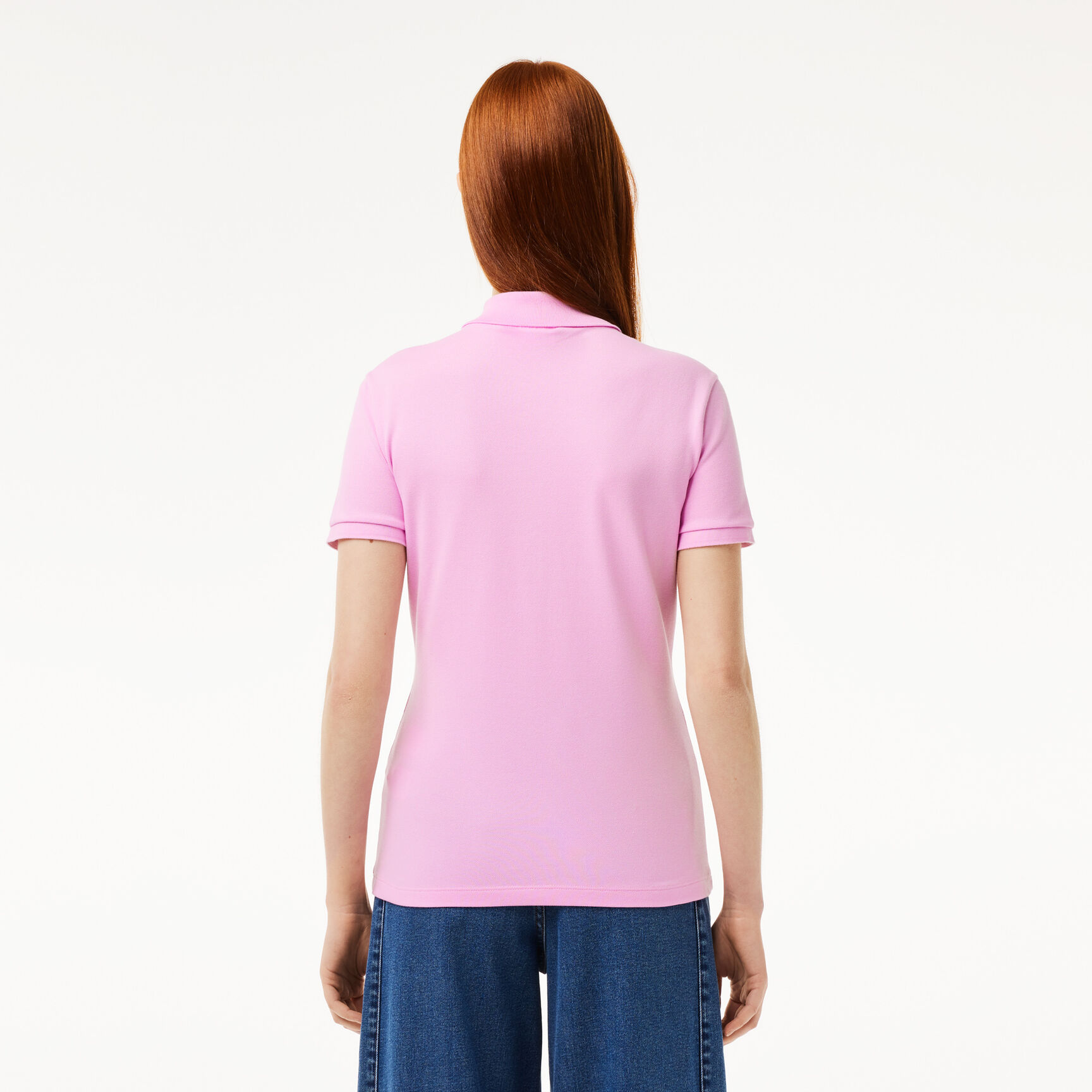 Women's Lacoste Slim fit Stretch Cotton Pique Polo Shirt - PF5462-00-IXV