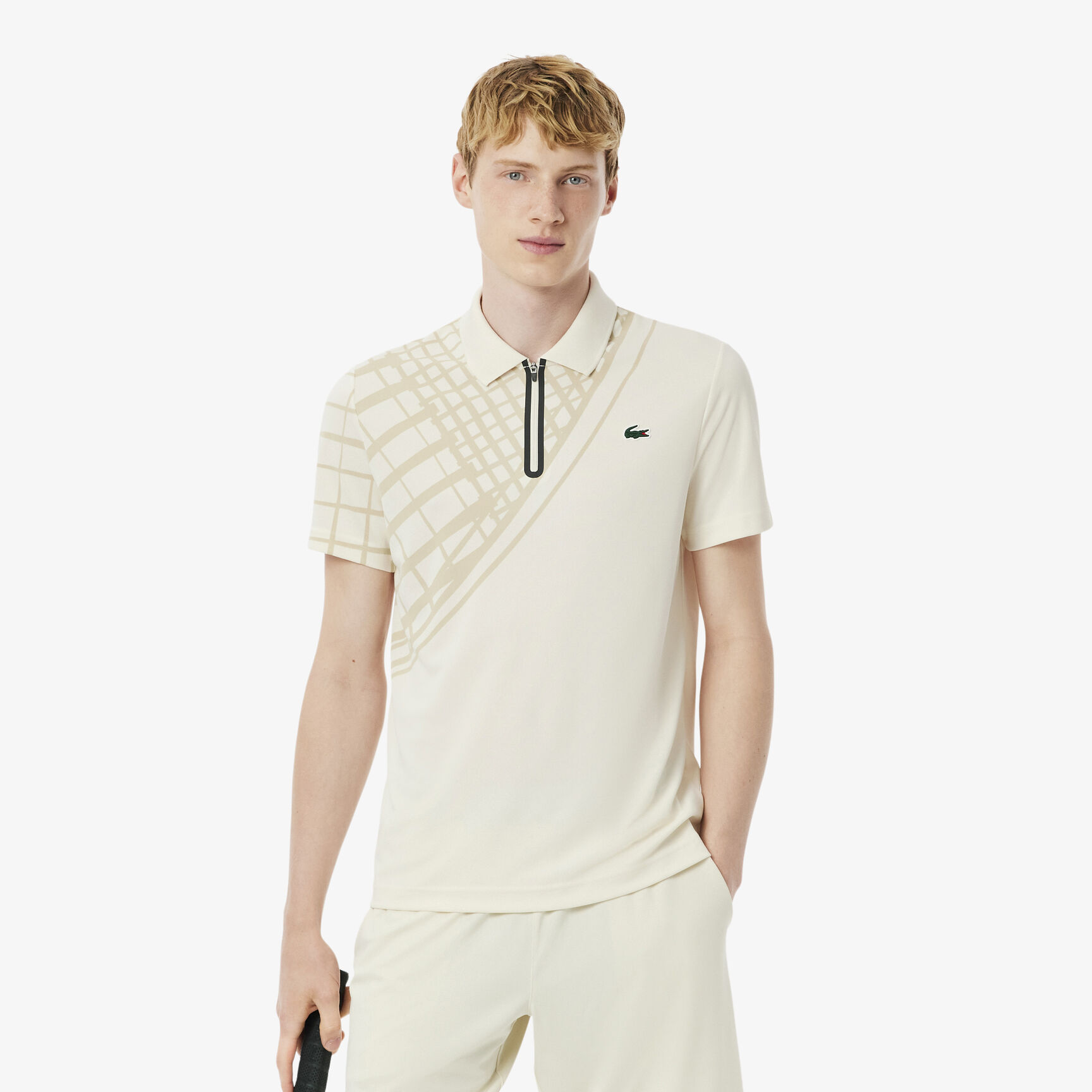 Ultra Dry Printed Slim Fit Tennis Polo Shirt - DH4756-00-XFJ