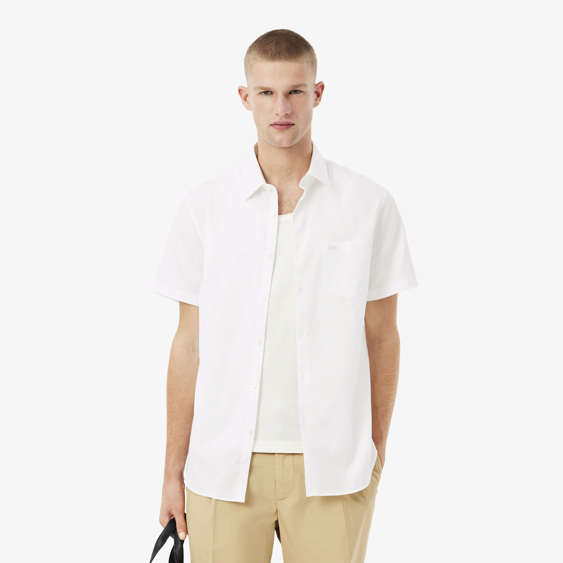 Regular Fit Short Sleeved Cotton Shirt - CH8528-00-001