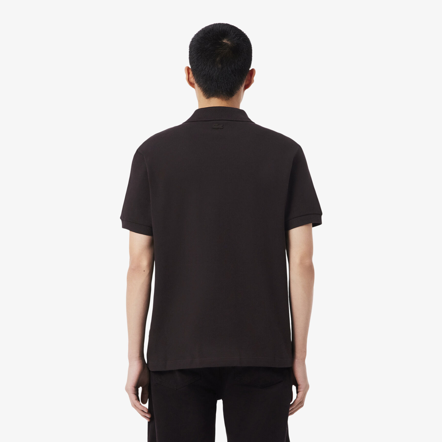 Classic Fit Badge Accent Pique Polo Shirt - PH0034-00-3LA