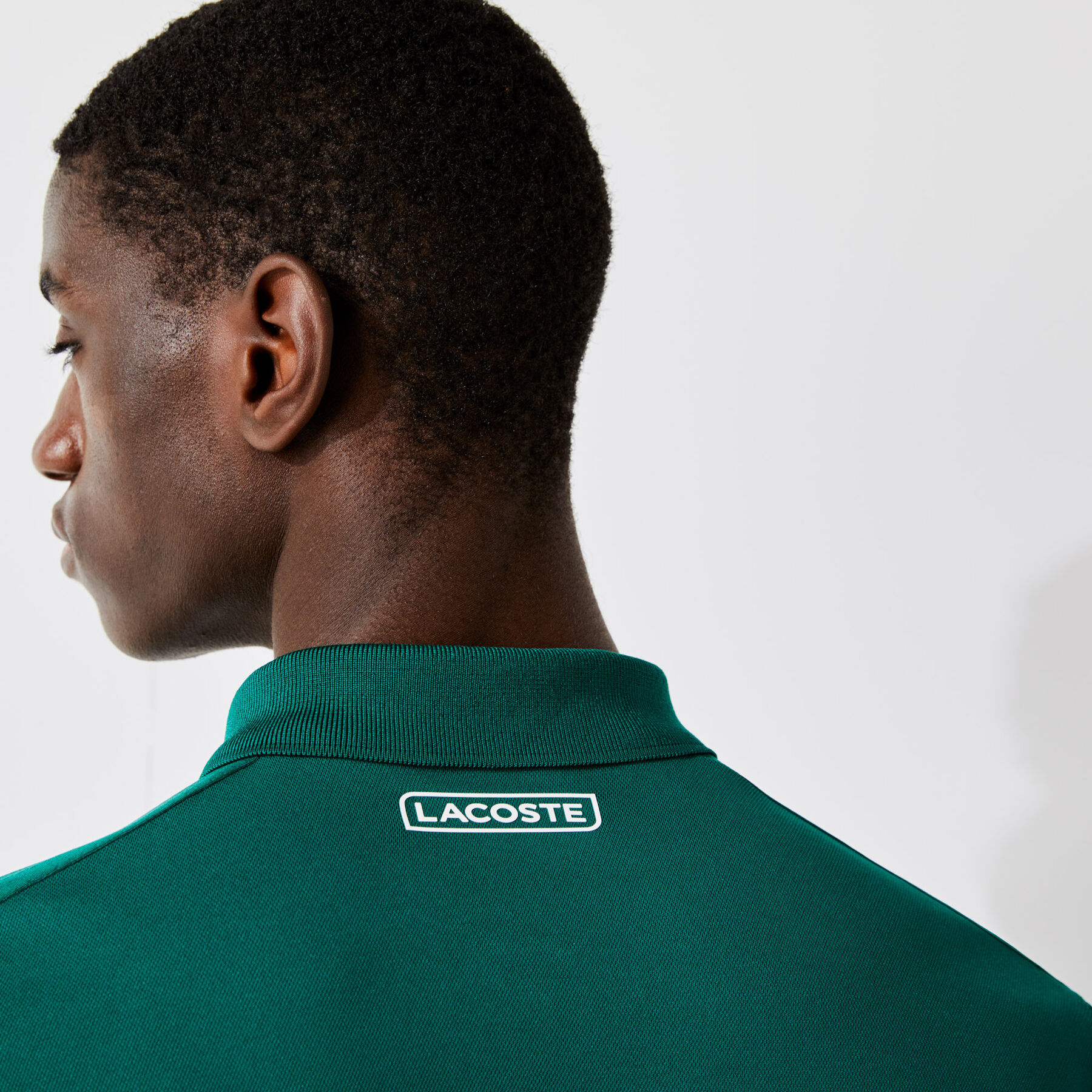men s lacoste sport breathable resistant piqu  tennis polo shirt